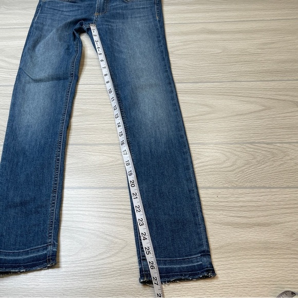 Rag & Bone Ankle Skinny Medium Wash Raw Hem Jeans Women’s size 27 - Picture 13 of 14